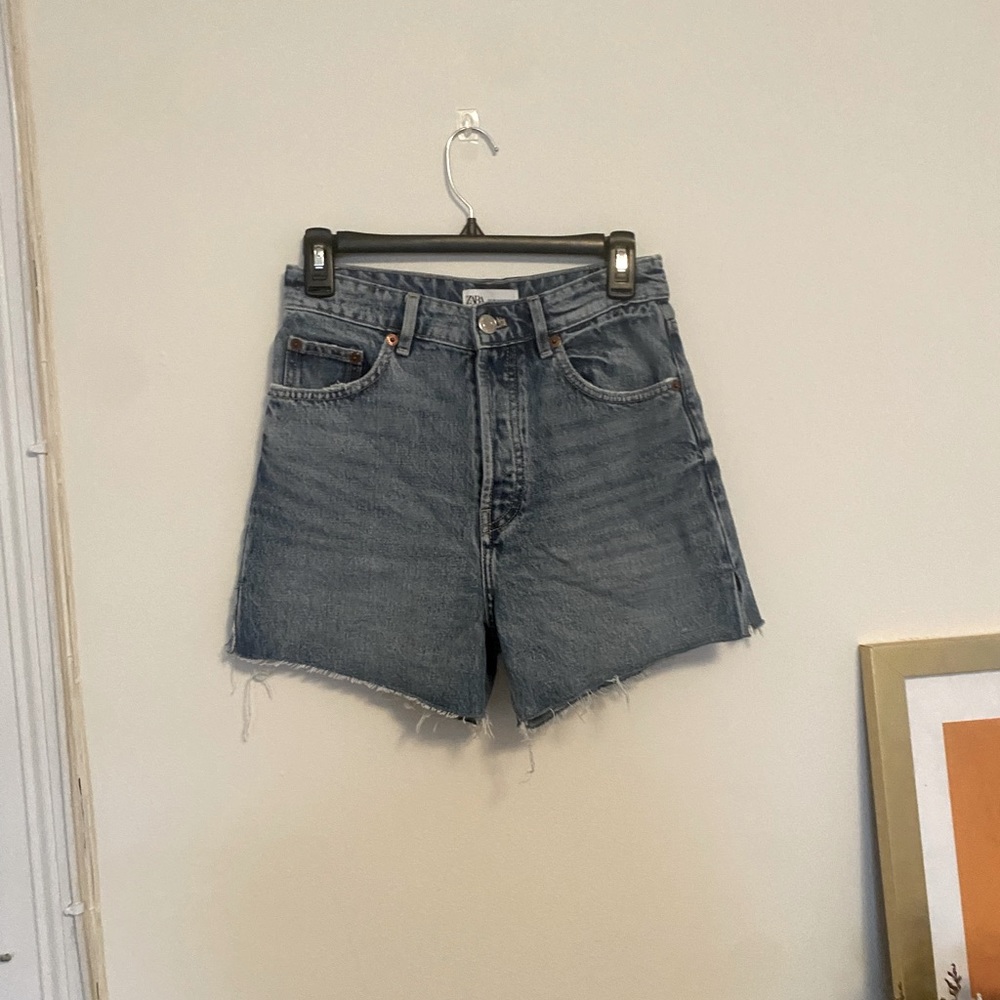 Zara jean shorts 4